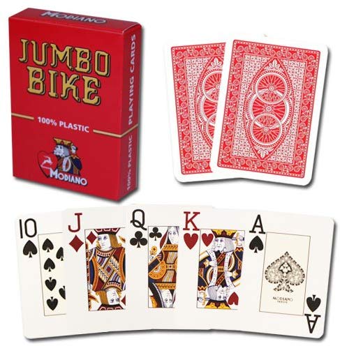 JUMBO BIKE קלפי משחק מקצועיים