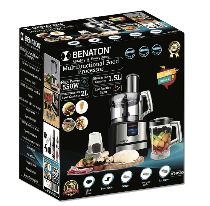 מולטי מעבד מזון 4ב-1 BENATON BT-8500