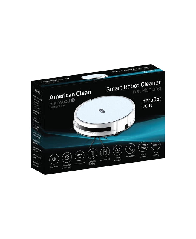 American Clean Herobot Ux-10 שואב אבק רובוטי