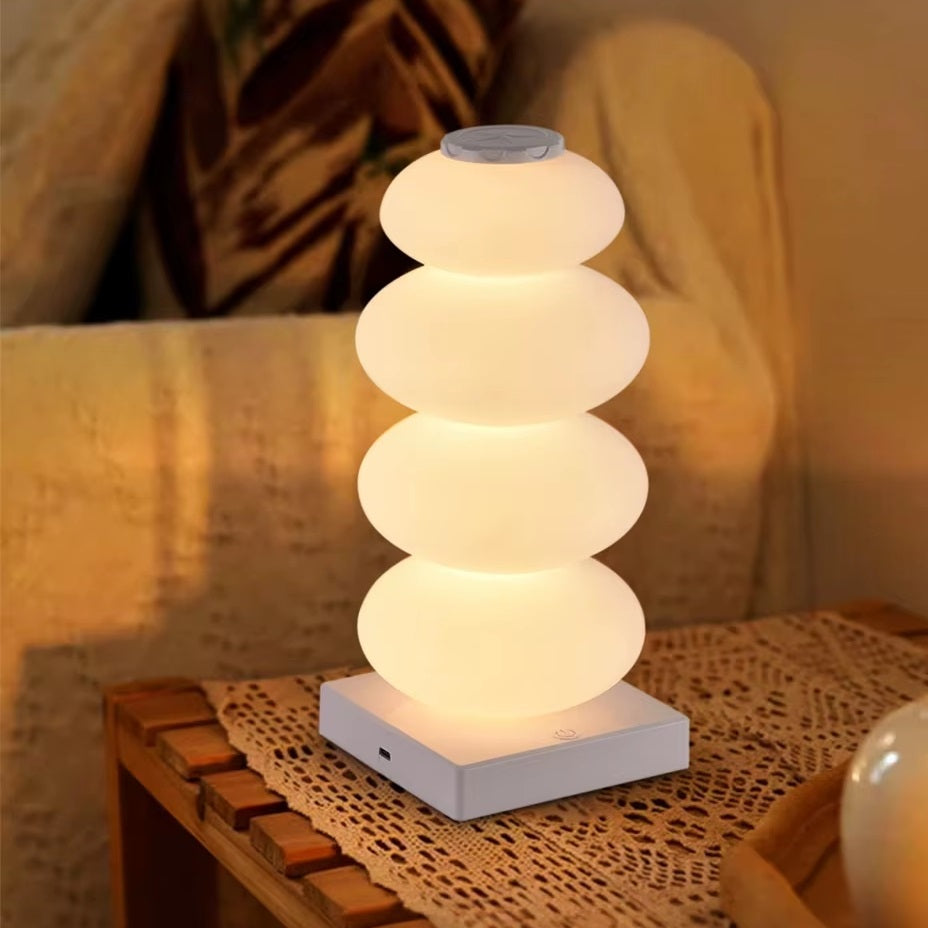 נורת לד שולחנית נטענת RGB