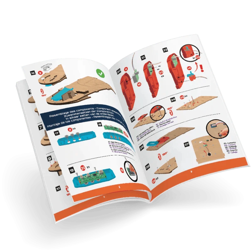 כדורסל אלקטרוני להרכבה מבית בוקי צרפת Buki - גאדג'ט-ליין