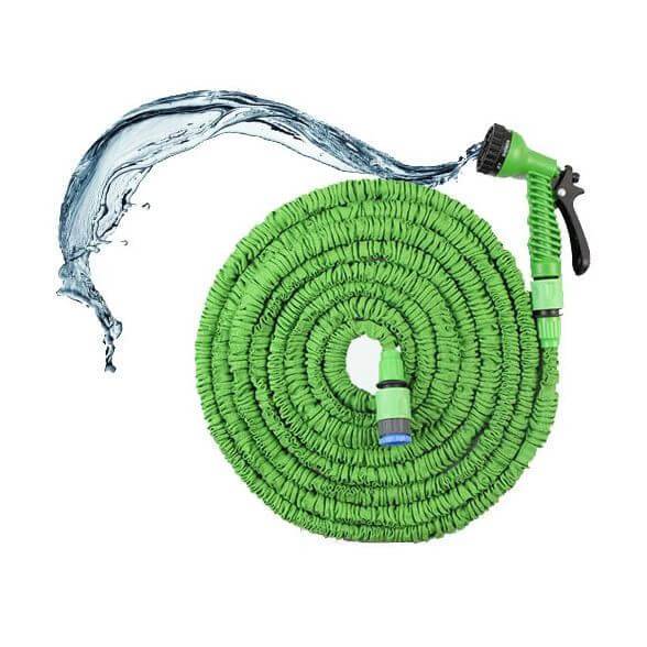 צינור הפלא המתכווץ להשקייה ורחיצה - גאדג'ט-ליין