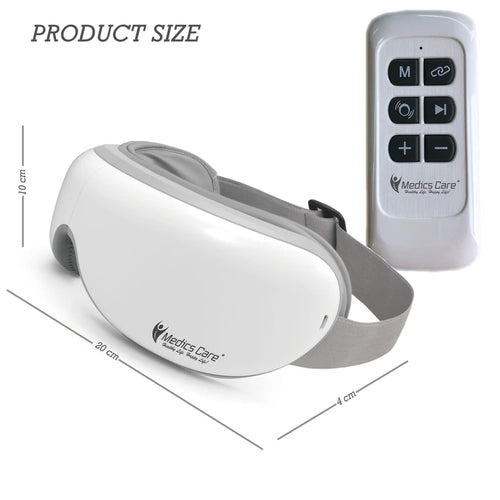 מכשיר עיסוי Pro+Relax המתקדם בעולם כרית אוויר כפולה MC-300 מבית Medics Care
