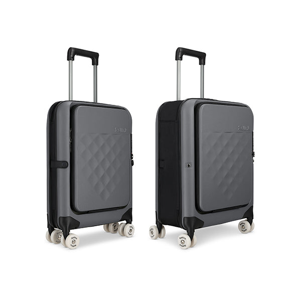מזוודה מתקפלת הדקה ביותר בעולם FLEX SPINNER PRO עליה למטוס 21'' מבית Rollink