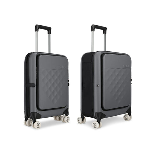 מזוודה מתקפלת הדקה ביותר בעולם FLEX SPINNER PRO עליה למטוס 21'' מבית Rollink