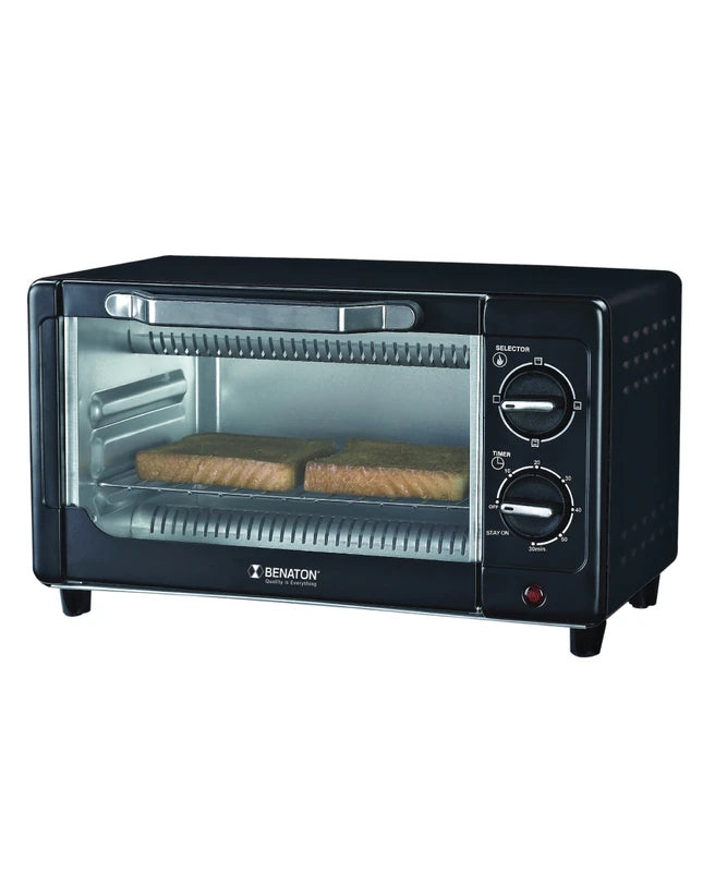 טוסטר אובן קומפקטי 10L עם 2 גופי חימום עוצמתיים  BENATON BT-909