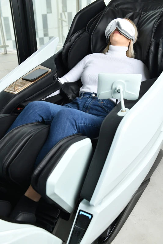 כורסת עיסוי Bianco XD6000 Massaggio Finale+ מבית המותג Sanavivo WHITE