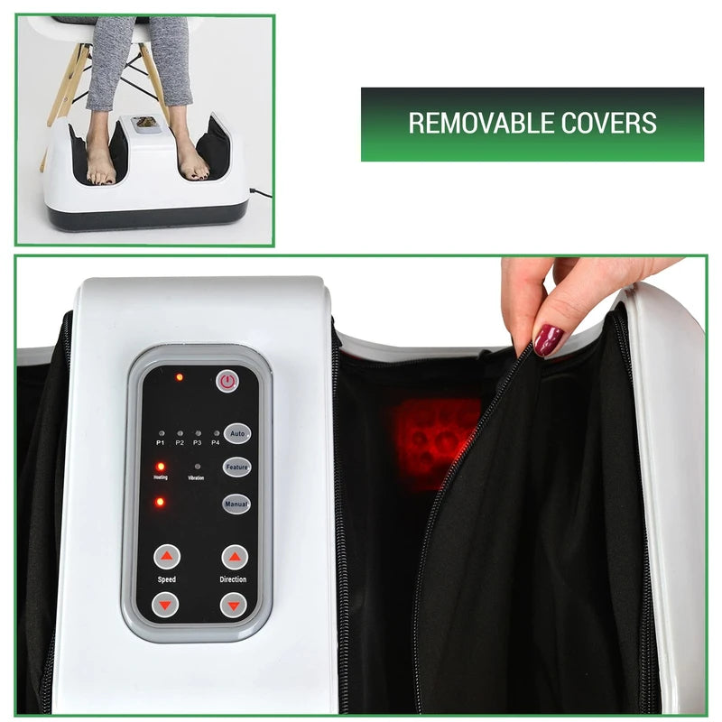 מכשיר עיסוי לרגליים מתקדם Relax Master + חימום InfraRed וכריות אוויר MC-8012A מבית Medics-Care