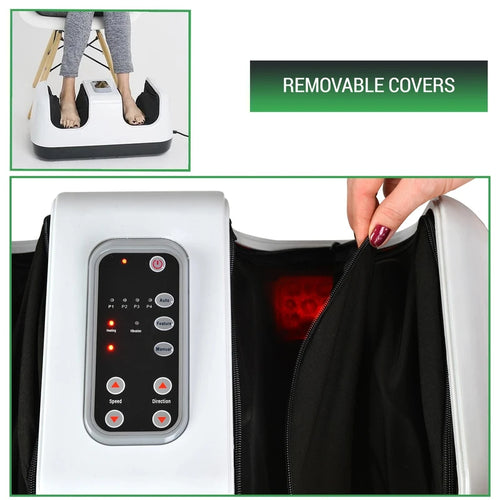מכשיר עיסוי לרגליים מתקדם Relax Master + חימום InfraRed וכריות אוויר MC-8012A מבית Medics-Care