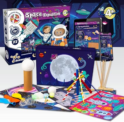 ערכת מדע לילדים Science4you מסע בחלל Space Expedition