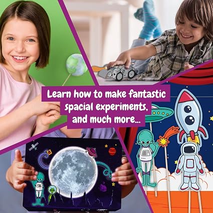 ערכת מדע לילדים Science4you מסע בחלל Space Expedition