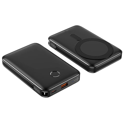 פאוור בנק סוללת גיבוי 10,000mAh עם כבל היקפי נצמד