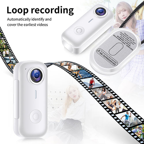 מצלמת כיס מגנטית 4K עם WiFi לצילום פעילויות וספורט