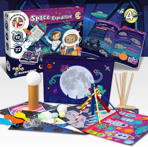 ערכת מדע חלל לילדים Space xpedition