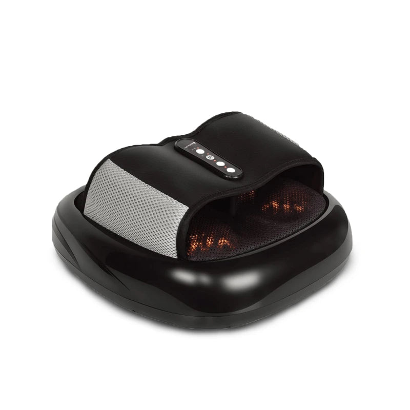 עיסוי שיאצו ונקישות 3D + לחץ כריות אוויר מתנפחות 3ב-1 MC-7380 מבית Medics-Care