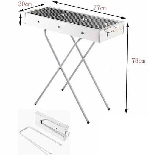 מנגל נירוסטה איכותי American Camping MD-008