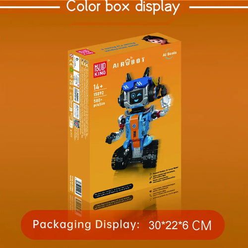 משחק הרכבה רובוט AI חכם 580 חלקים Mould King