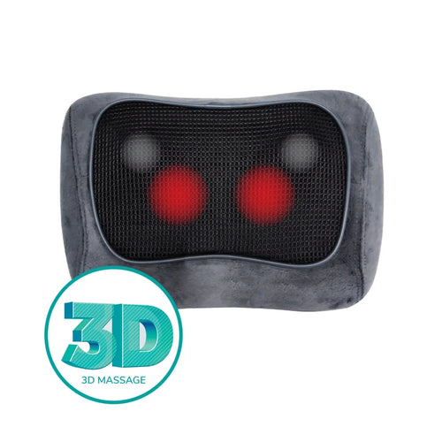 כרית עיסוי שיאצו מקצועית 3D דגם MC-9880 מבית Medics-Care