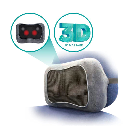 כרית עיסוי שיאצו מקצועית 3D דגם MC-9880 מבית Medics-Care