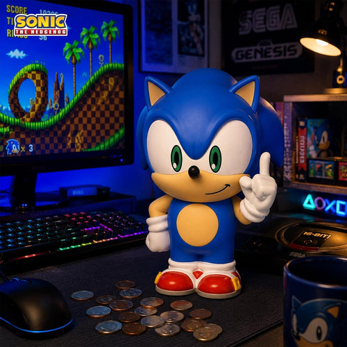 קופת חיסכון לילדים סוניק הקיפוד Sonic The Hedgehog