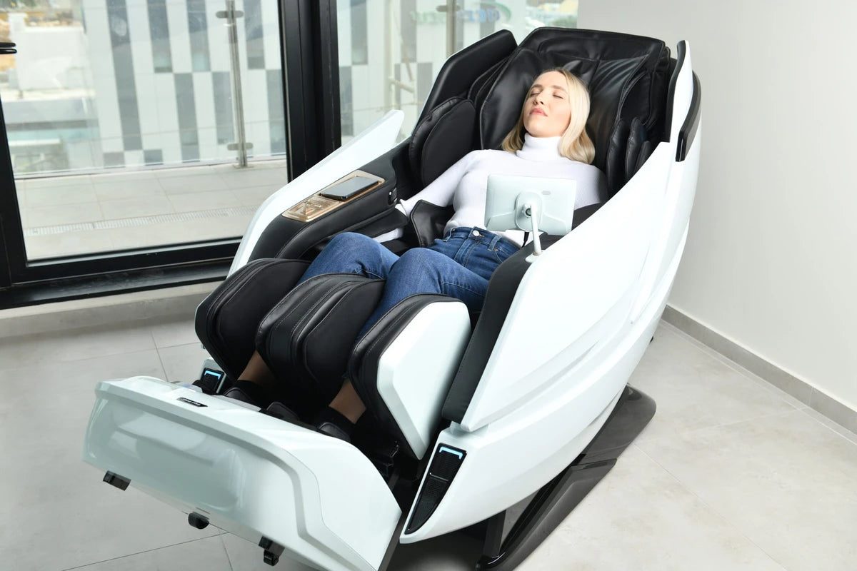 כורסת עיסוי Bianco XD6000 Massaggio Finale+ מבית המותג Sanavivo WHITE