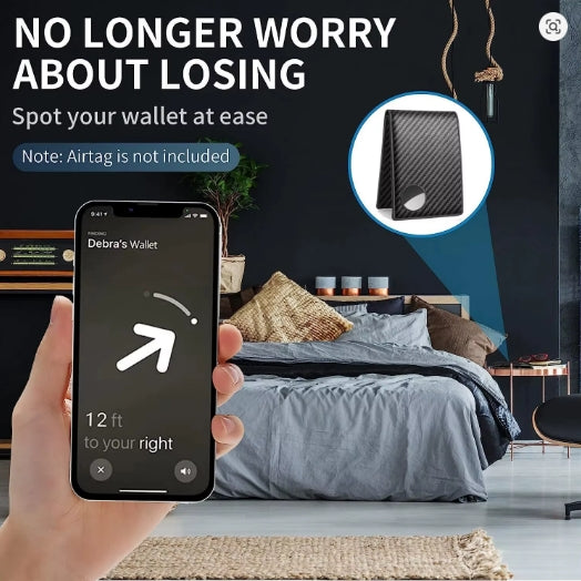 ארנק לגבר דמוי עור עם הגנת Frid Protection