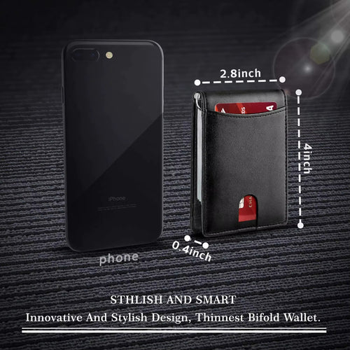 ארנק לגבר דמוי עור עם הגנת Frid Protection