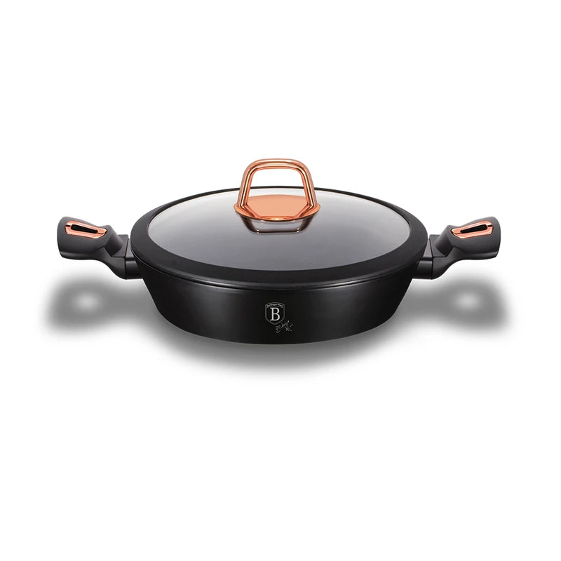 סיר בישול רדוד איכותי 28 ס"מ BH-1640N Black Rose