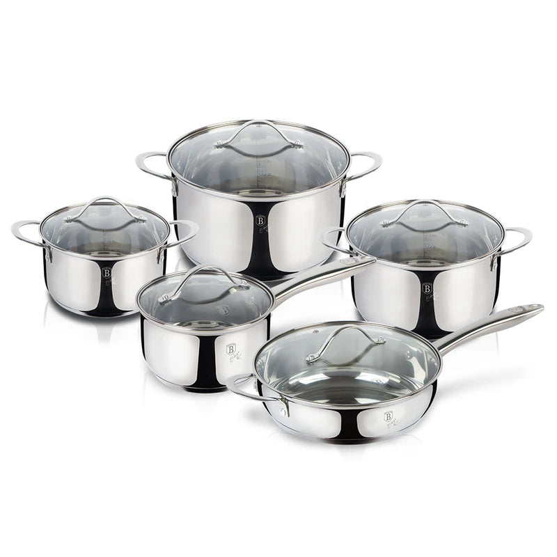 סט 5 כלי בישול איכותיים BH-6660 Silver