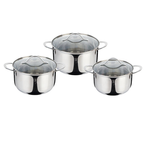 סט 3 סירים איכותיים BH-6662 Silver