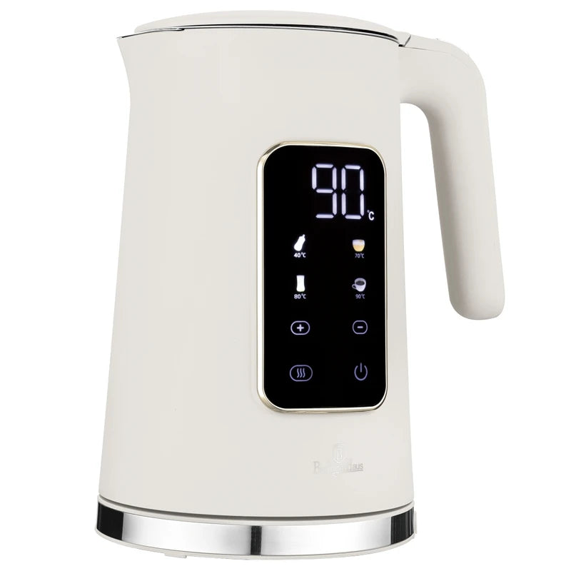 קומקום דיגיטלי 1.7 ליטר קרם Berlinger Haus BH9738