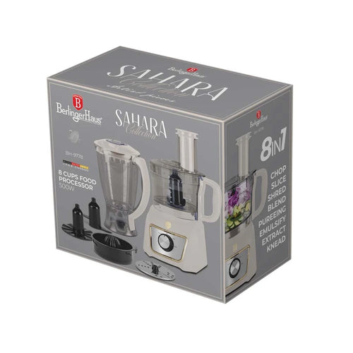מעבד מזון 8 ב־1 Food Processor Berlinger Haus Sahara BH9778