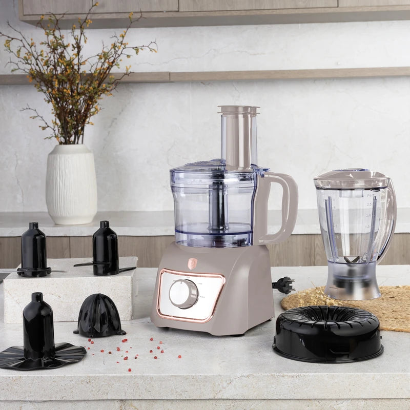 מעבד מזון 8 ב־1 טופ מט Food Processor Berlinger Haus BH9779