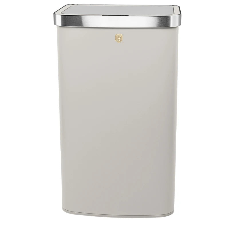 פח חכם מעוצב 60 ליטר קרם זהב Berlinger Haus BH9793