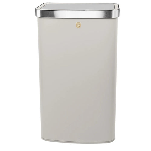 פח חכם מעוצב 60 ליטר קרם זהב Berlinger Haus BH9793