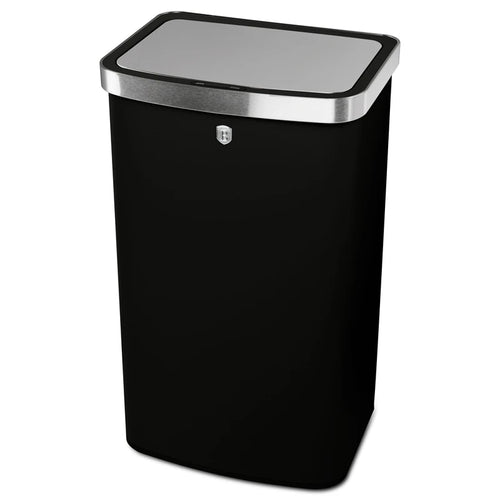 פח חכם מעוצב 60 ליטר שחור Berlinger Haus BH9795