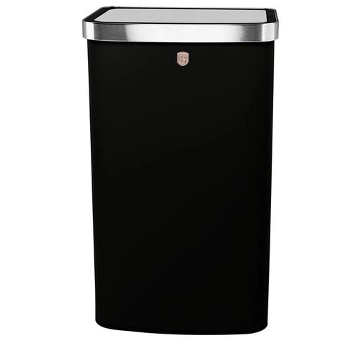 פח חכם מעוצב 60 ליטר שחור רוז Berlinger Haus BH9796