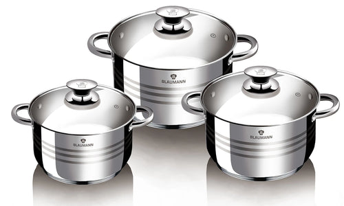 סט סירים 6 חלקים Blaumann Gourmet BL-3160
