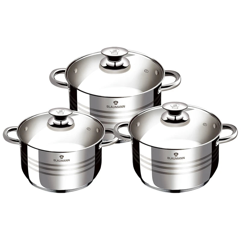 סט סירים 6 חלקים Blaumann Gourmet BL-3174