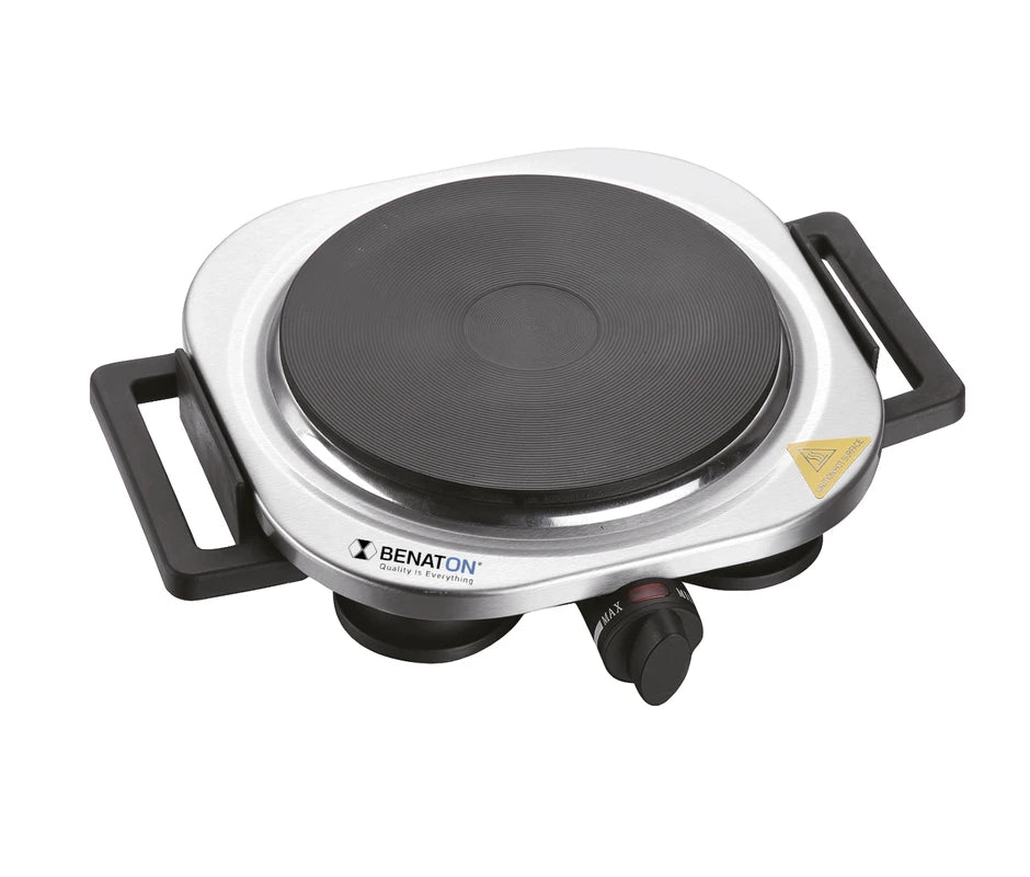 פלטת בישול יחיד נירוסטה איכותית + זוג ידיות מתקפלות BT-1051