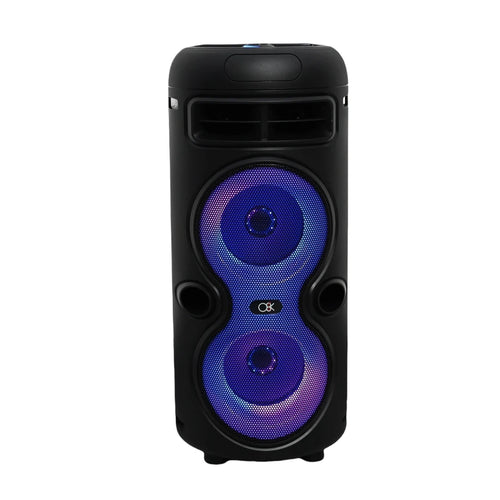 רמקול קריוקי 2×4'' אינץ’ Bluetooth עוצמתי BT-2446
