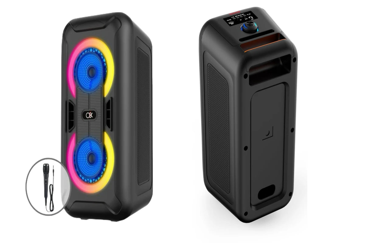 רמקול קריוקי Bluetooth עוצמתי 4X2'' אינץ’ BT-2452