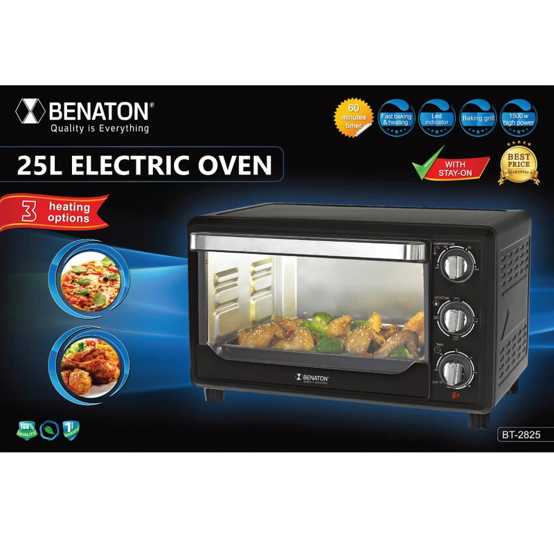 טוסטר אובן 25 ליטר מבית BT-2825 Benaton