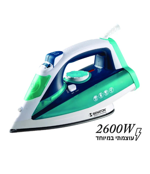מגהץ אדים Teflon מקצועי BENATON BT-2855 2600W