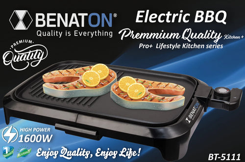 BT-5111 גריל פלנצ׳ה חשמלי BBQ איכותי +Premium Quality