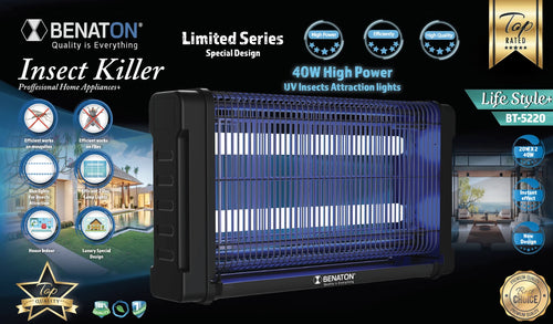 קטלן יתושים 20W איכותי BENATON BT-5220