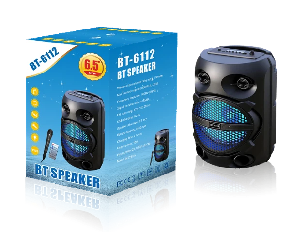 רמקול 6.5 אינץ’ Bluetooth BT-6112