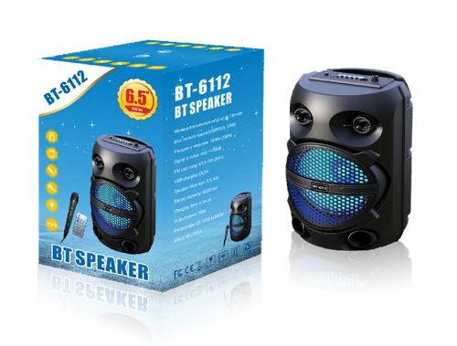רמקול 6.5 אינץ’ Bluetooth BT-6112