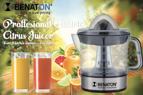 מסחטת מיץ חשמלית דגם Luxury  שקופה  BT-622A BENATON