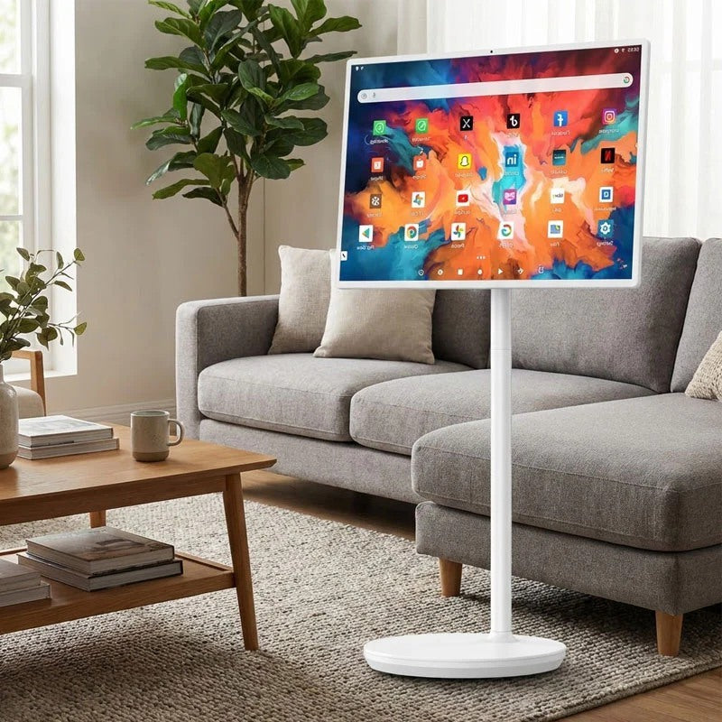 מסך חכם נייד 32 אינץ' על גלגלים BeeTech